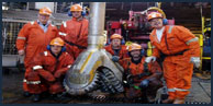 Drilling team